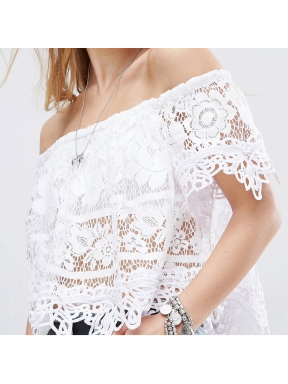 Free people lace top